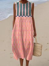 Lily | Light sleeveless summer dress