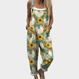 Vanja – Natural Print Jumpsuit