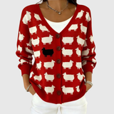 Petra™ | Knitted button-up jacket