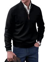 Keith | Everyday Zip-Neck Jumper