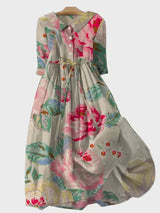 Bryony Bohemian Floral Dress