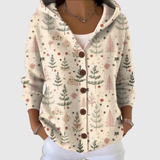 Nika™ - Knitted hooded cardigan