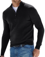 Eric | Classic Zip-Neck Jumper
