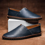 Frederick | Stitch-Detail Loafers