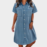 Edith Summer Denim Dress