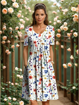 Marianne Elegant Floral Dress