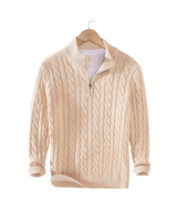 Graham | Casual Zip-Neck Jumper