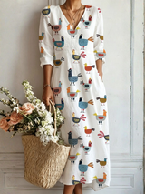Mateja™ | Μακρύ boho φόρεμα