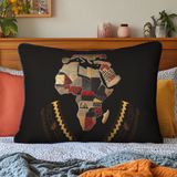 African Essence Quilted Cushion Cover