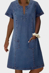 Denim dress | Alexandra