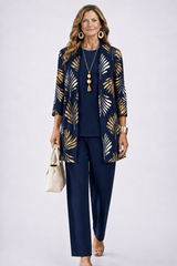 Lydia Floral Three-Piece Set