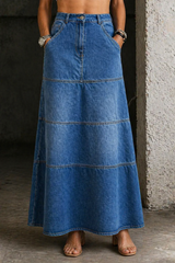Mini denim skirt | Zoe
