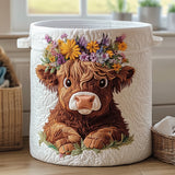 Decorative Quilted Laundry Basket – Design 0497