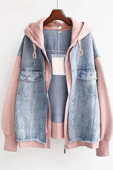Paige Two-Tone Denim Jacket