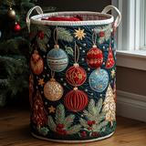 Quilted laundry basket – Christmas motif – NCU0DDK1085