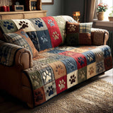 HappyPrintsQuiltedSofaCoverNCU0NT11190 | Quilted Sofa Cover