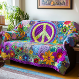 Hippie Vibes | Quilted Sofa Cover