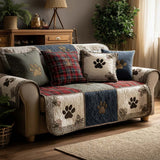 Jolly Paw | Quilted Sofa Cover