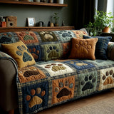 Love Paw | Quilted Sofa Cover Collection
