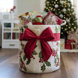 Quilted laundry basket – Christmas motif – NCU0QN032