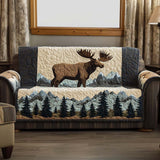 Moose Trail | Quilted Sofa Cover