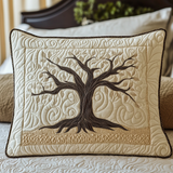 Mystical Circles Quilted Cushion Cover