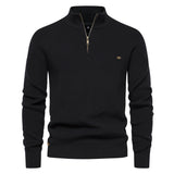Richard | Refined Zip-Neck Jumper