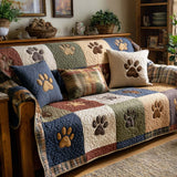 Paw Rustic | Quilted Sofa Cover