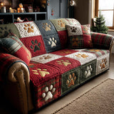 Pawliday Fun | Quilted Sofa Cover