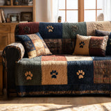 Rustic Paw | Quilted Sofa Cover