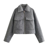 Sonia Cropped Tweed Jacket