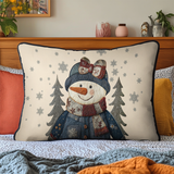 Snow Spirit Quilted Cushion Cover
