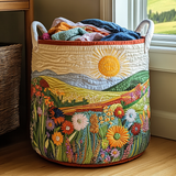 Quilted Laundry Basket – Spring Meadow – NCU0QN003