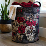 Decorative Quilted Laundry Basket – Design 1043