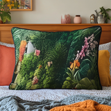 Tropical Retreat Quilted Cushion Cover