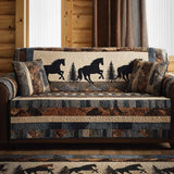 Vintage West | Quilted Sofa Cover