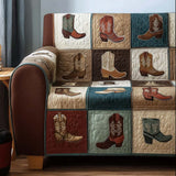 Western Charm | Quilted Sofa Cover