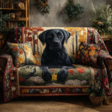 Woodland Lab | Quilted Sofa Cover Collection