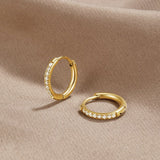 Eternity Round Earrings