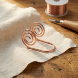 Handmade Copper Spiral Flow