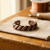 Twisted Copper Ring