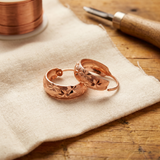 Dewdrop Copper Earrings