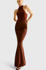 Leona Tank-Style Longline Maxi Dress