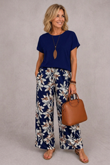 Rosie | Elegant two-piece floral set