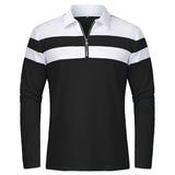 Oliver | Striped Zip-Neck Jumper