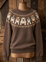 Darija™ | Dog-pattern sweater