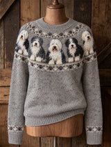 Ines Old English Sheepdog Jumper