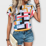 Marijeta – Colorful Urban Style Blouse