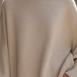 Iva | Oversized wide-neck sweater
