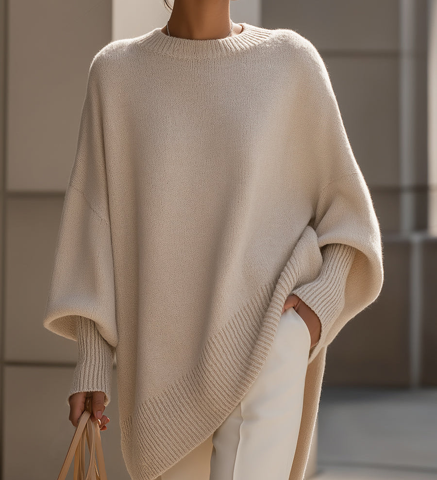Ivy Oversized Wide-Neck Jumper